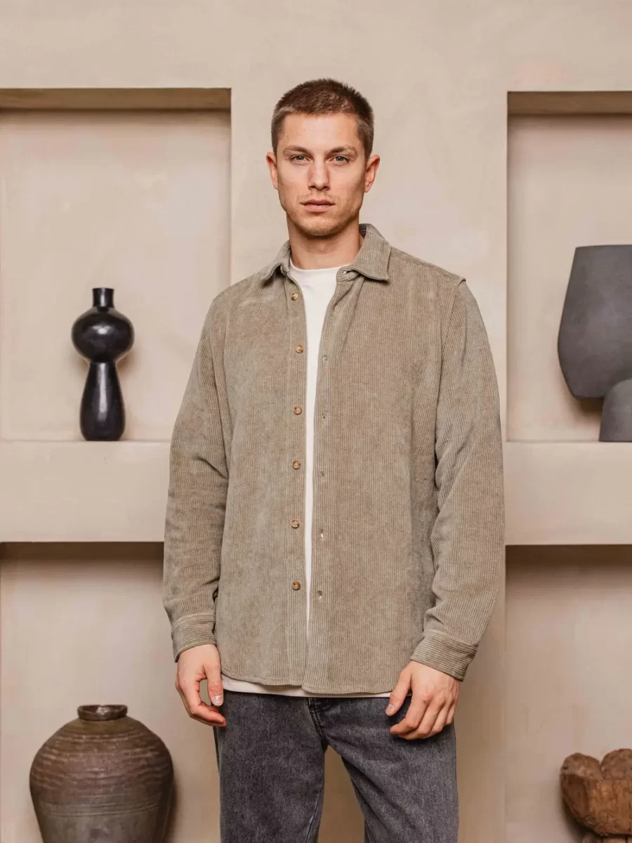 Green Summer Corduroy