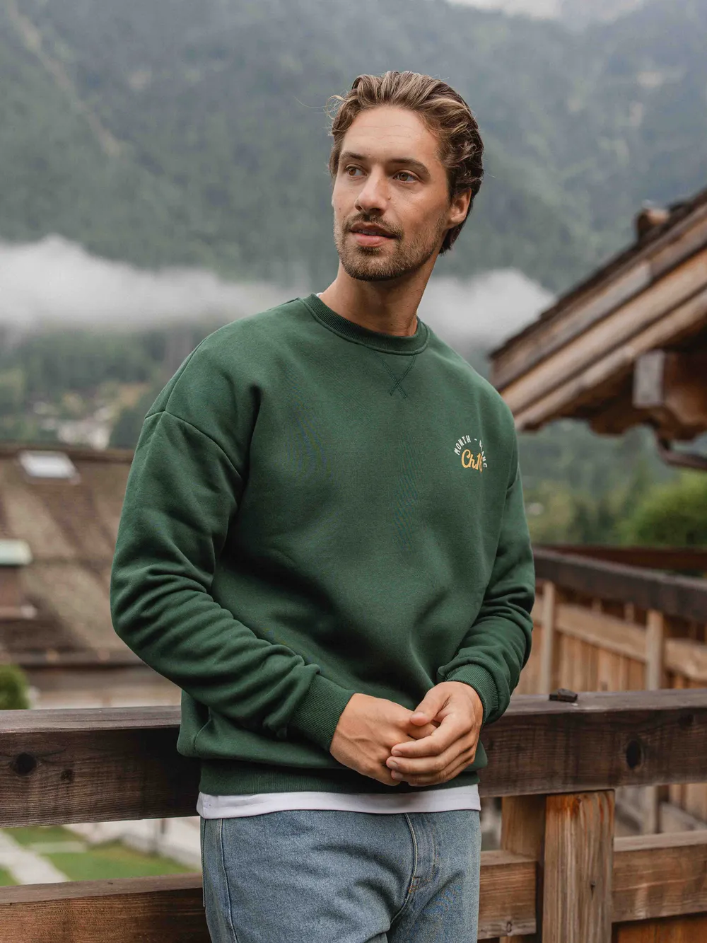 Green Chalet 16 Oversized Sweater 1608 WEAR
