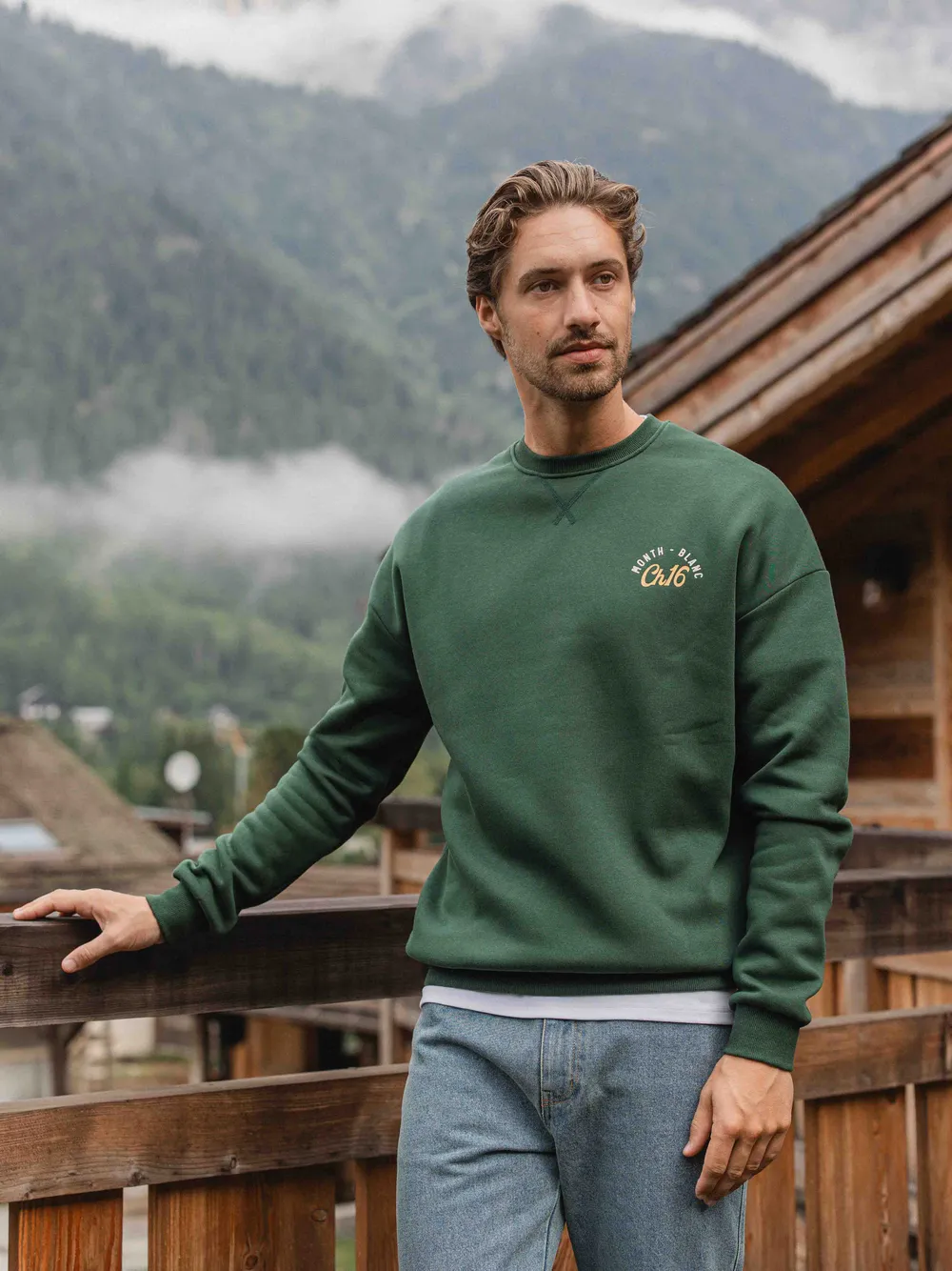 Green Chalet 16 Oversized Sweater 1608 WEAR