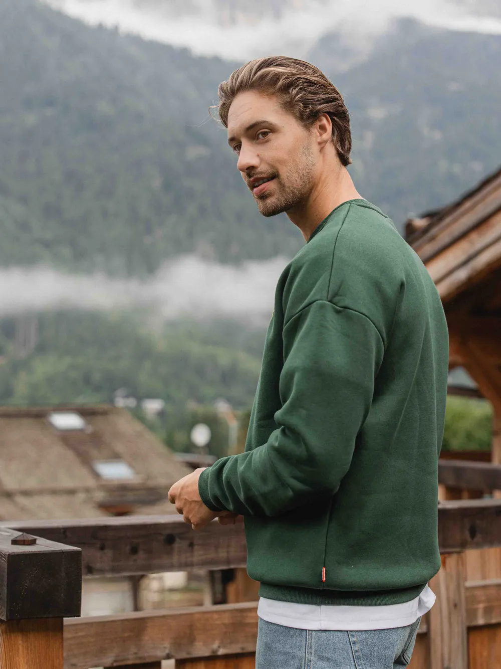 Green Chalet 16 Oversized Sweater 1608 WEAR