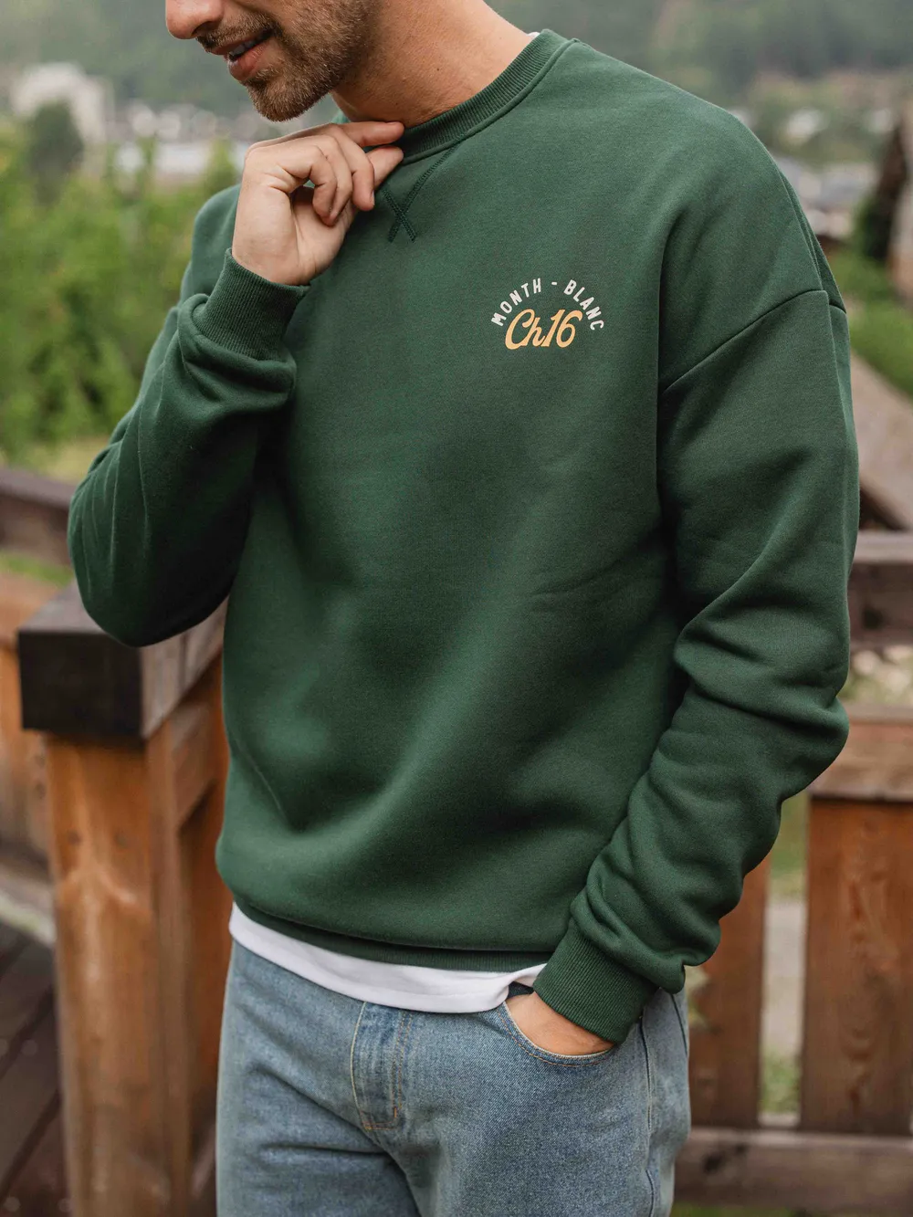 Green Chalet 16 Oversized Sweater 1608 WEAR