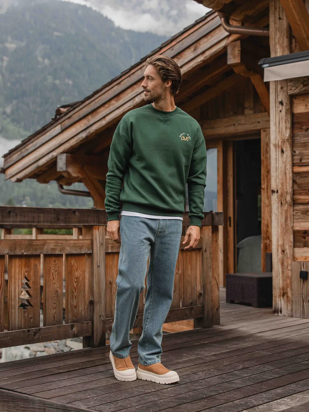 Green Chalet 16 Oversized Sweater 1608 WEAR