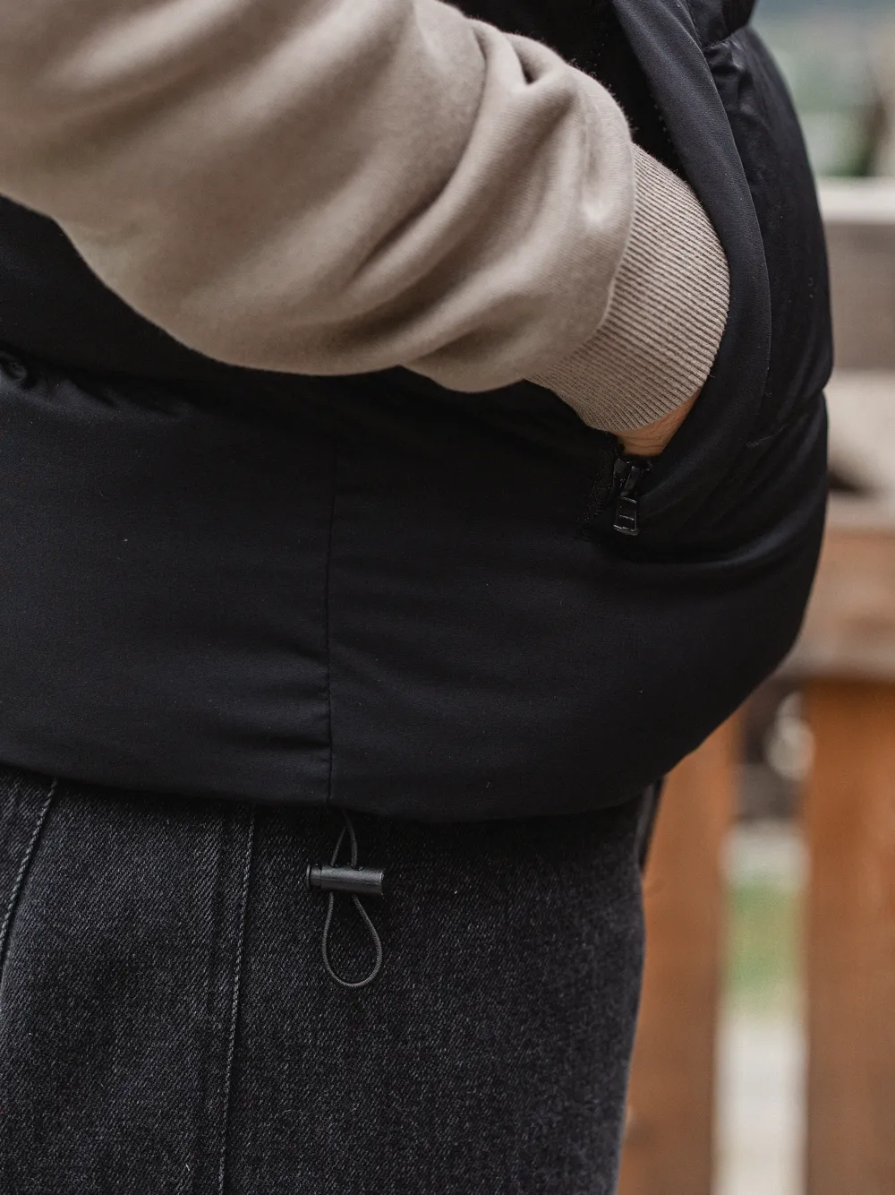 Black Bodywarmer 1608 WEAR