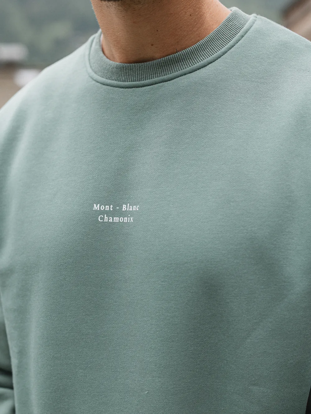 Green Mont-Blanc Oversized Sweater 1608 WEAR