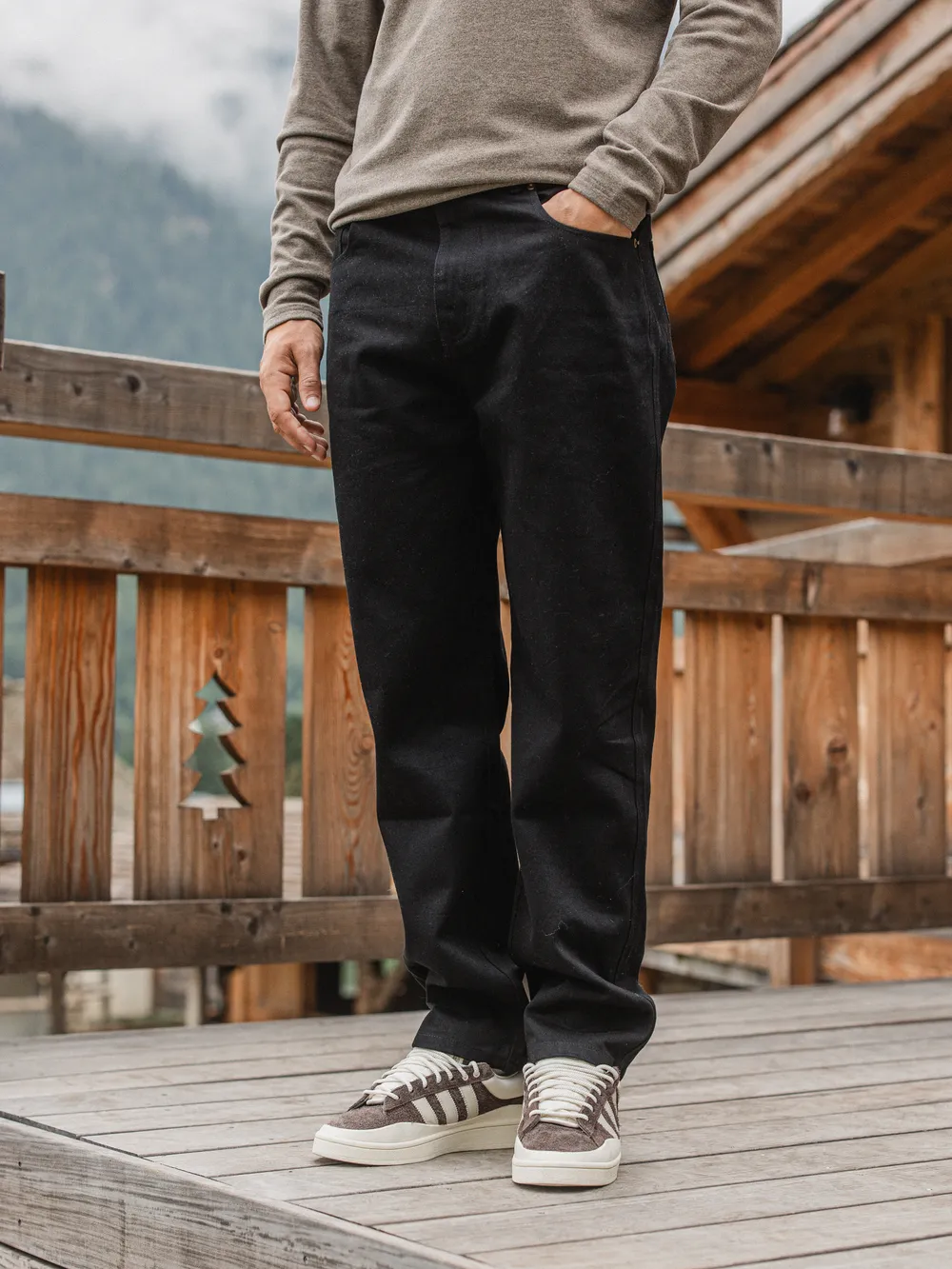 Black Denim Jeans 1608 WEAR