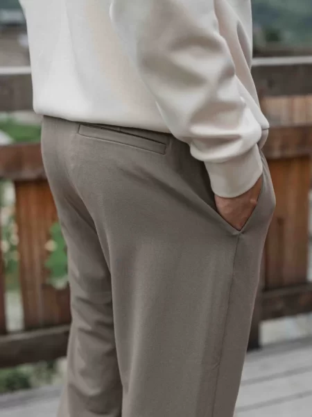 Brown Casual Pantalon