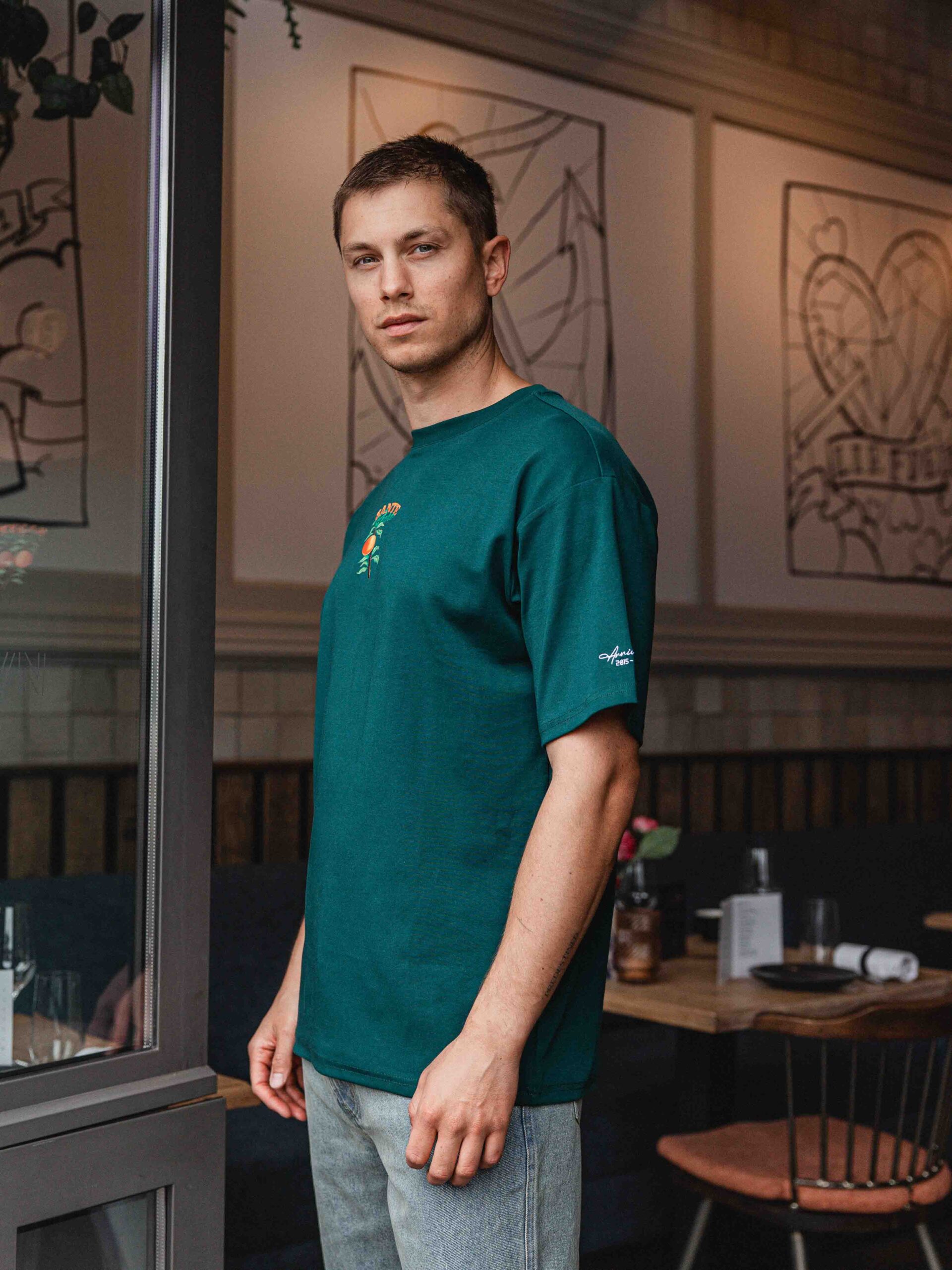 Green Sante Oversized T-shirt 1608 WEAR