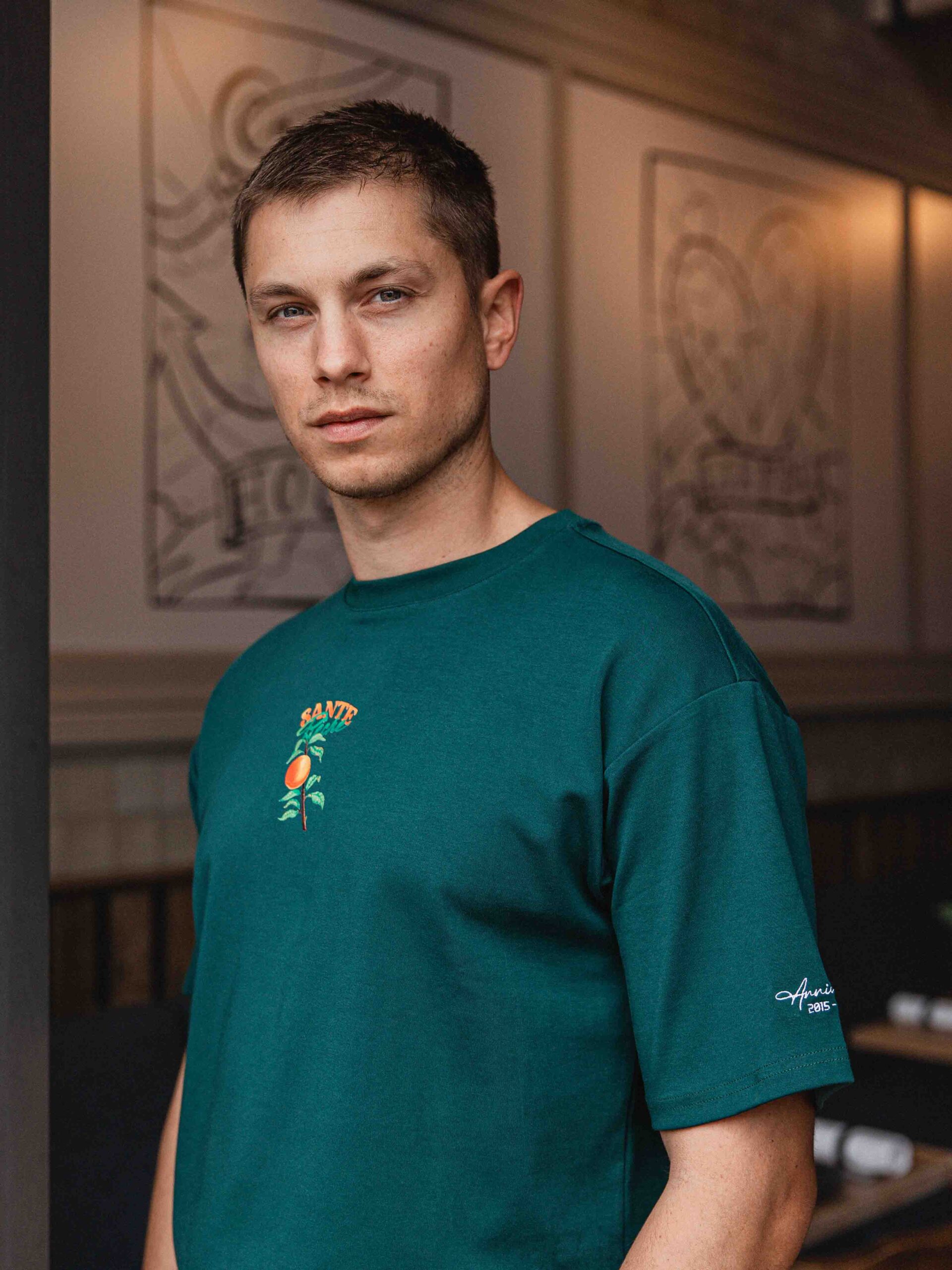 Green Sante Oversized T-shirt 1608 WEAR