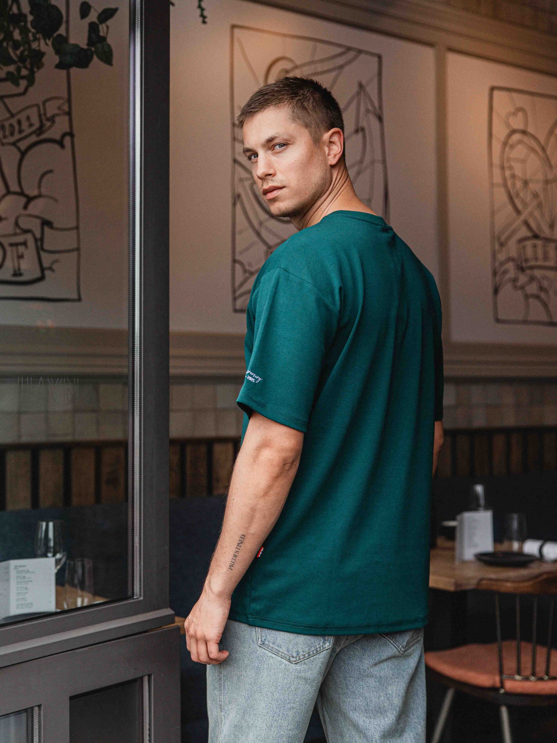 Green Sante Oversized T-shirt 1608 WEAR