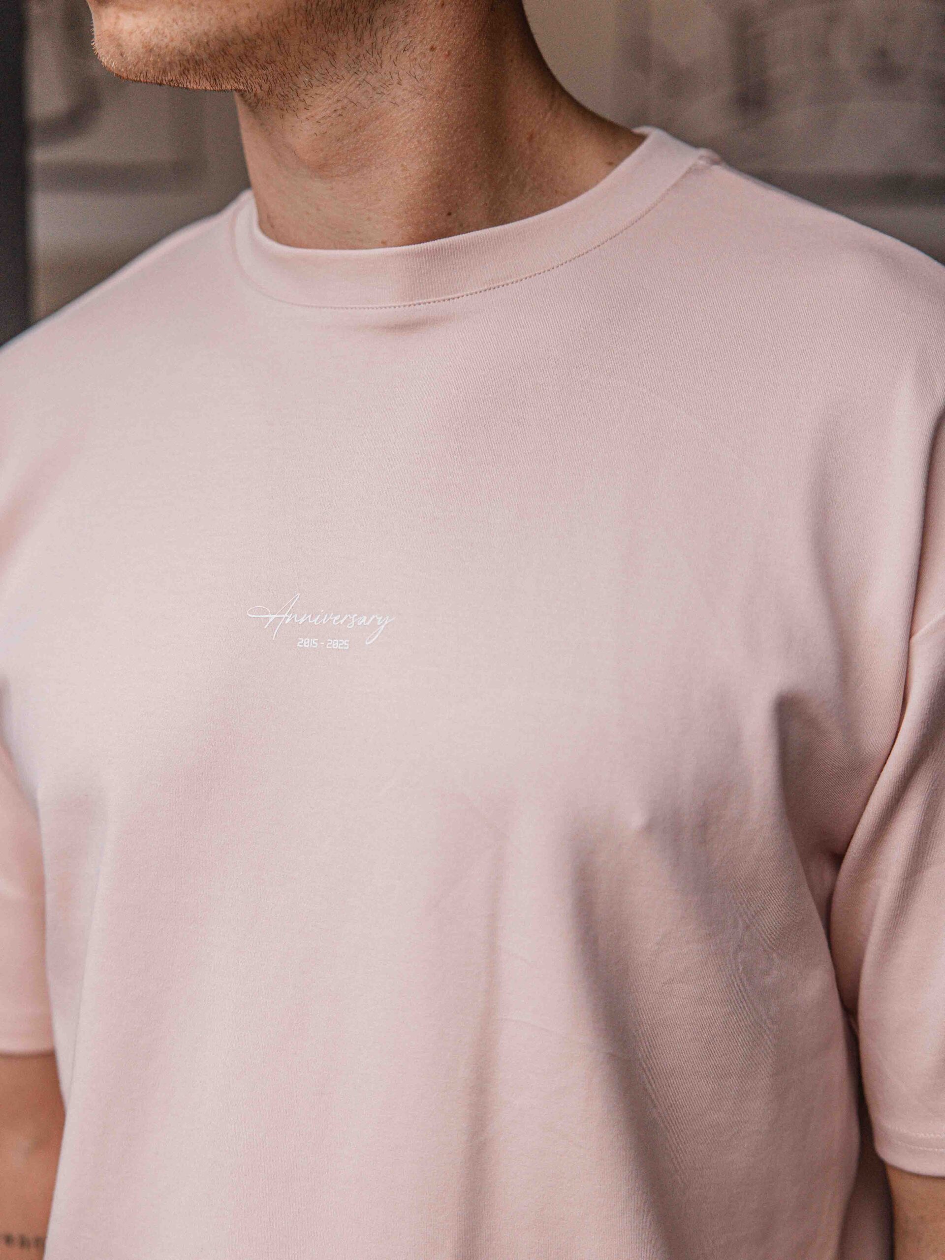 Old Pink Global Oversized T-shirt 1608 WEAR