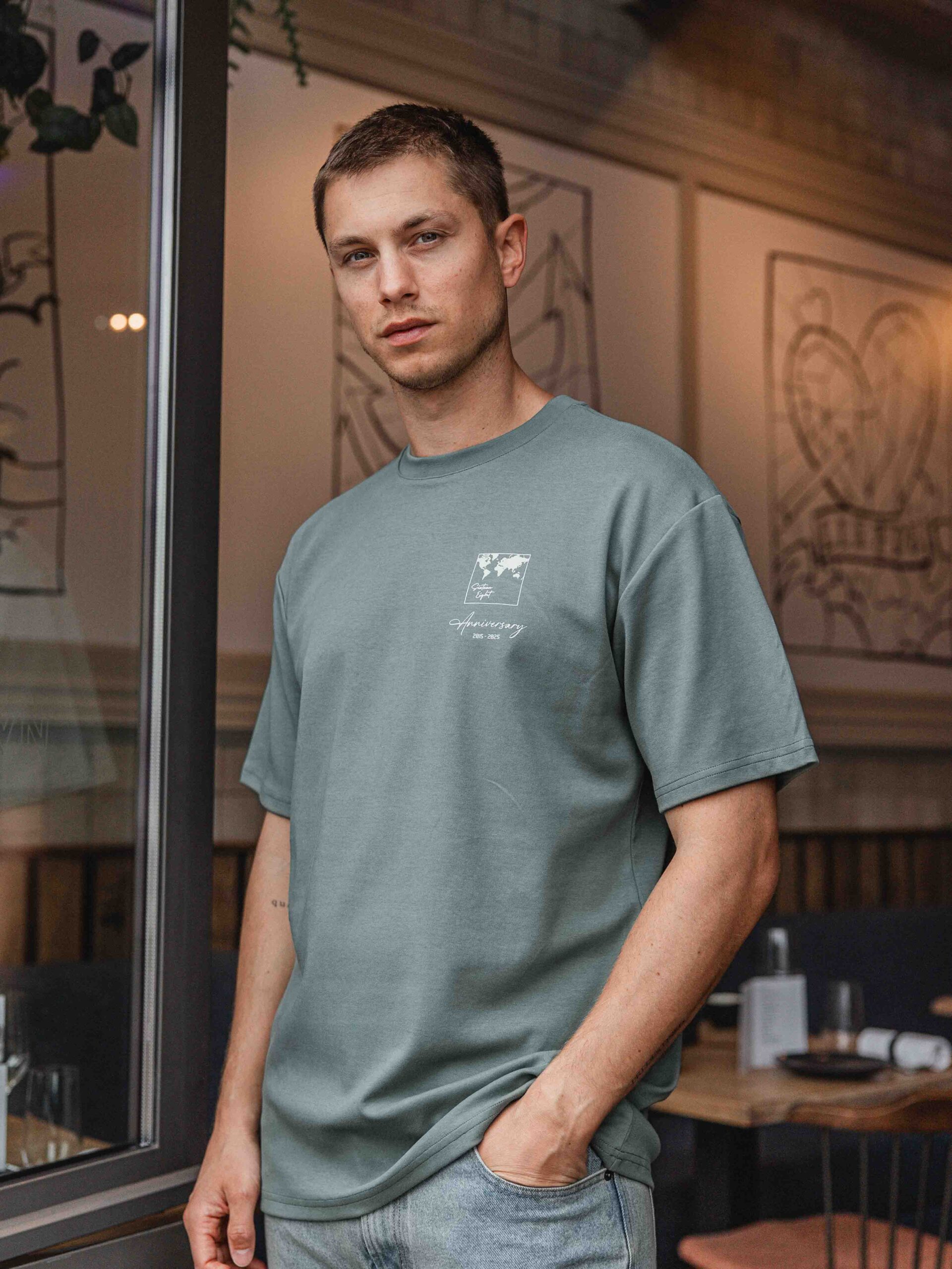 Green World Oversized T-shirt 1608 WEAR