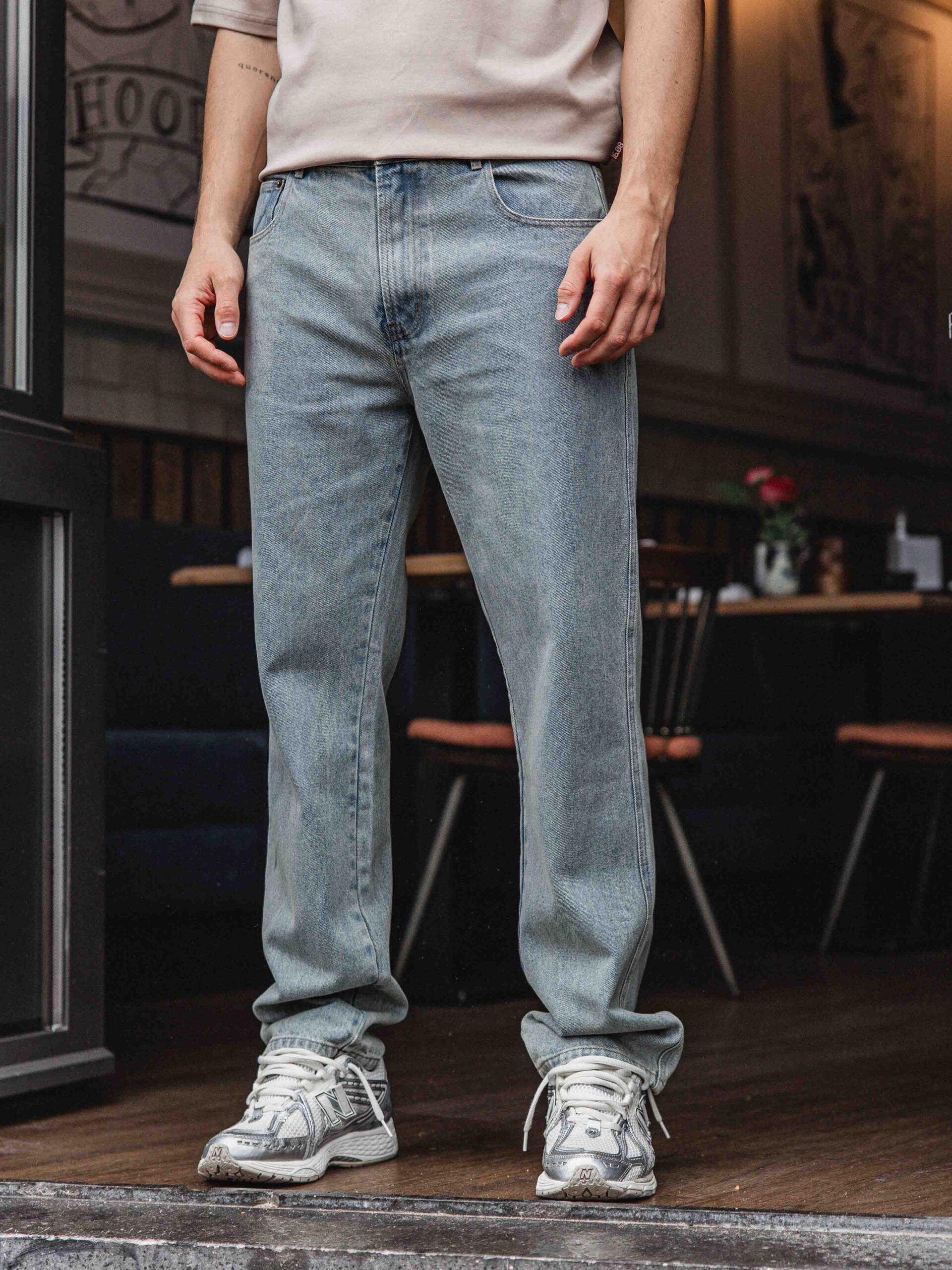 Washed Blue Denim 1608 WEAR