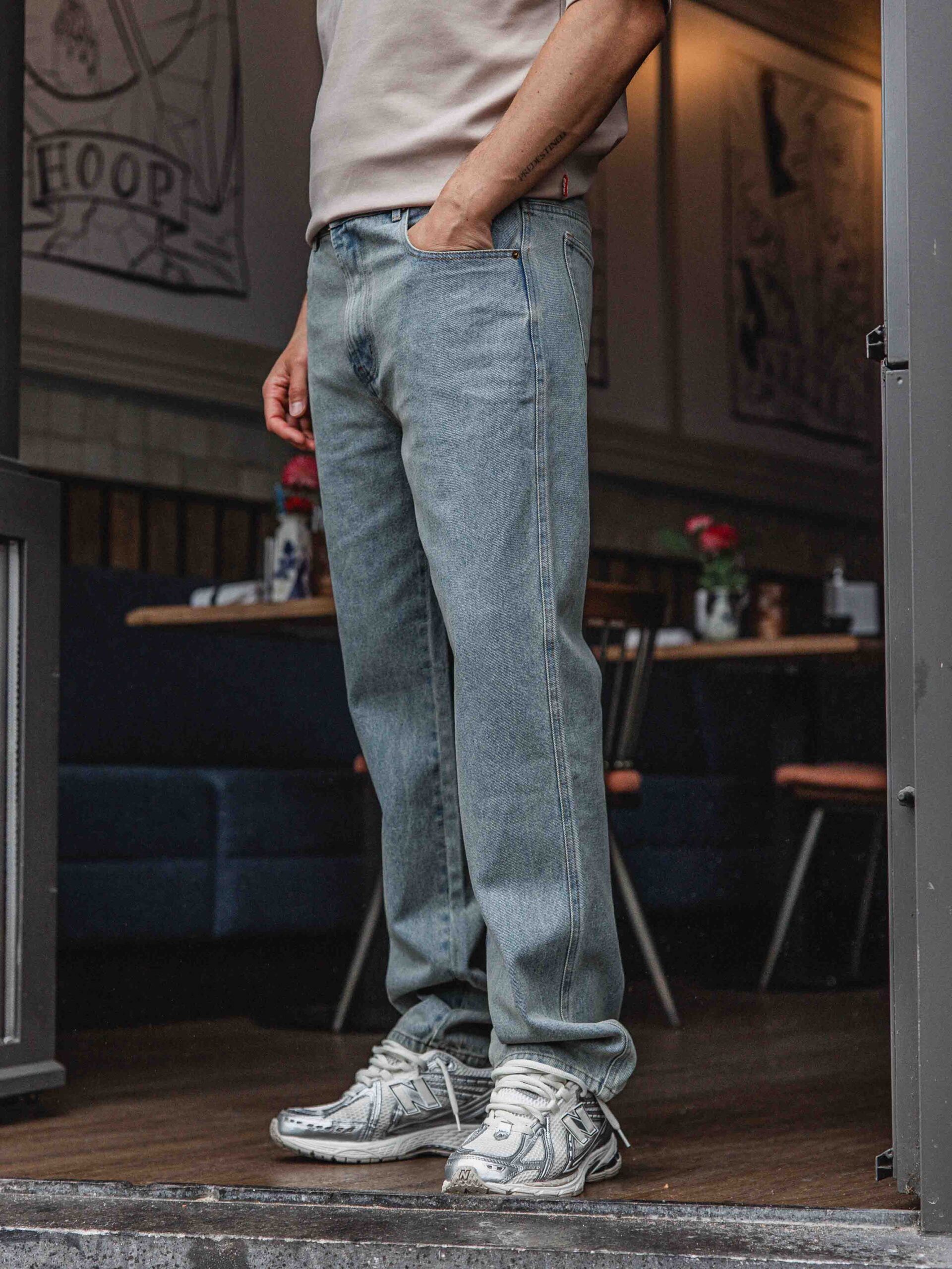 Washed Blue Denim 1608 WEAR