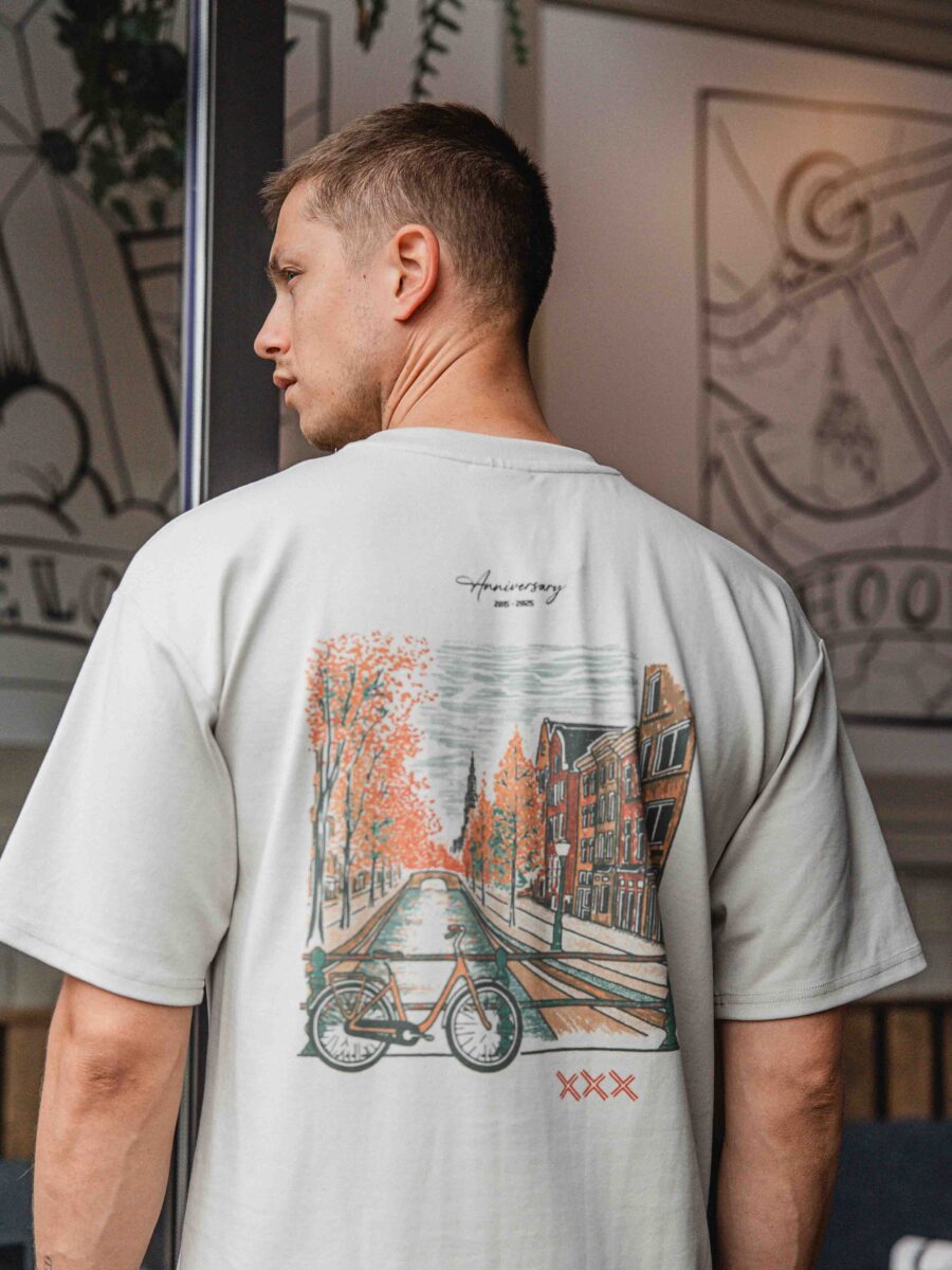 Mint A'dam T-Shirt in Übergröße