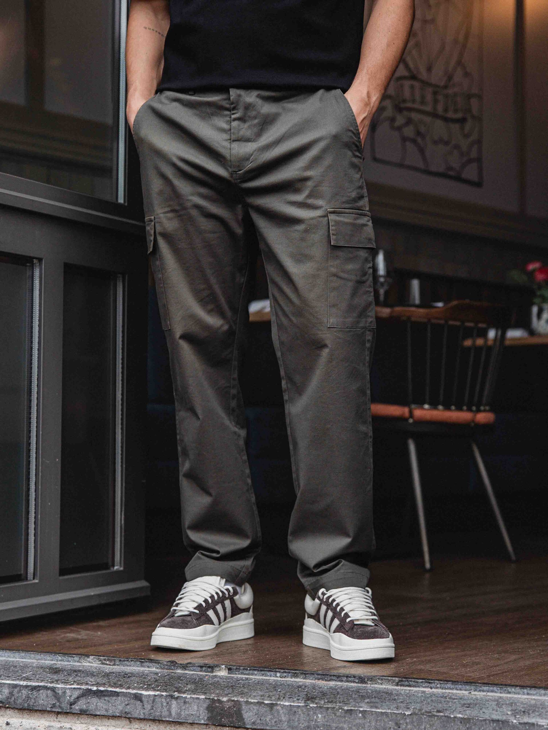Green Cargo Pants 1608 WEAR