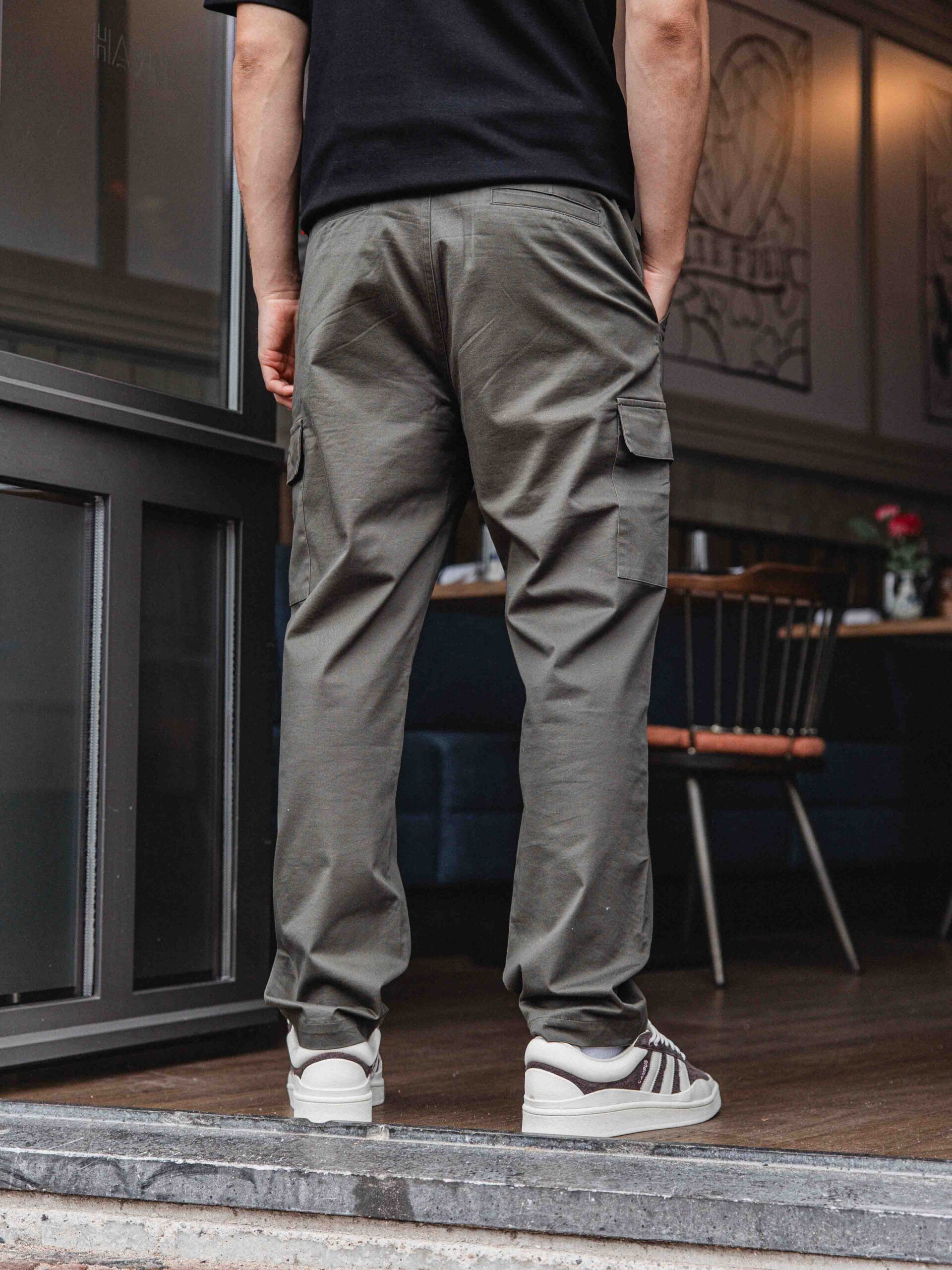 Green Cargo Pants 1608 WEAR