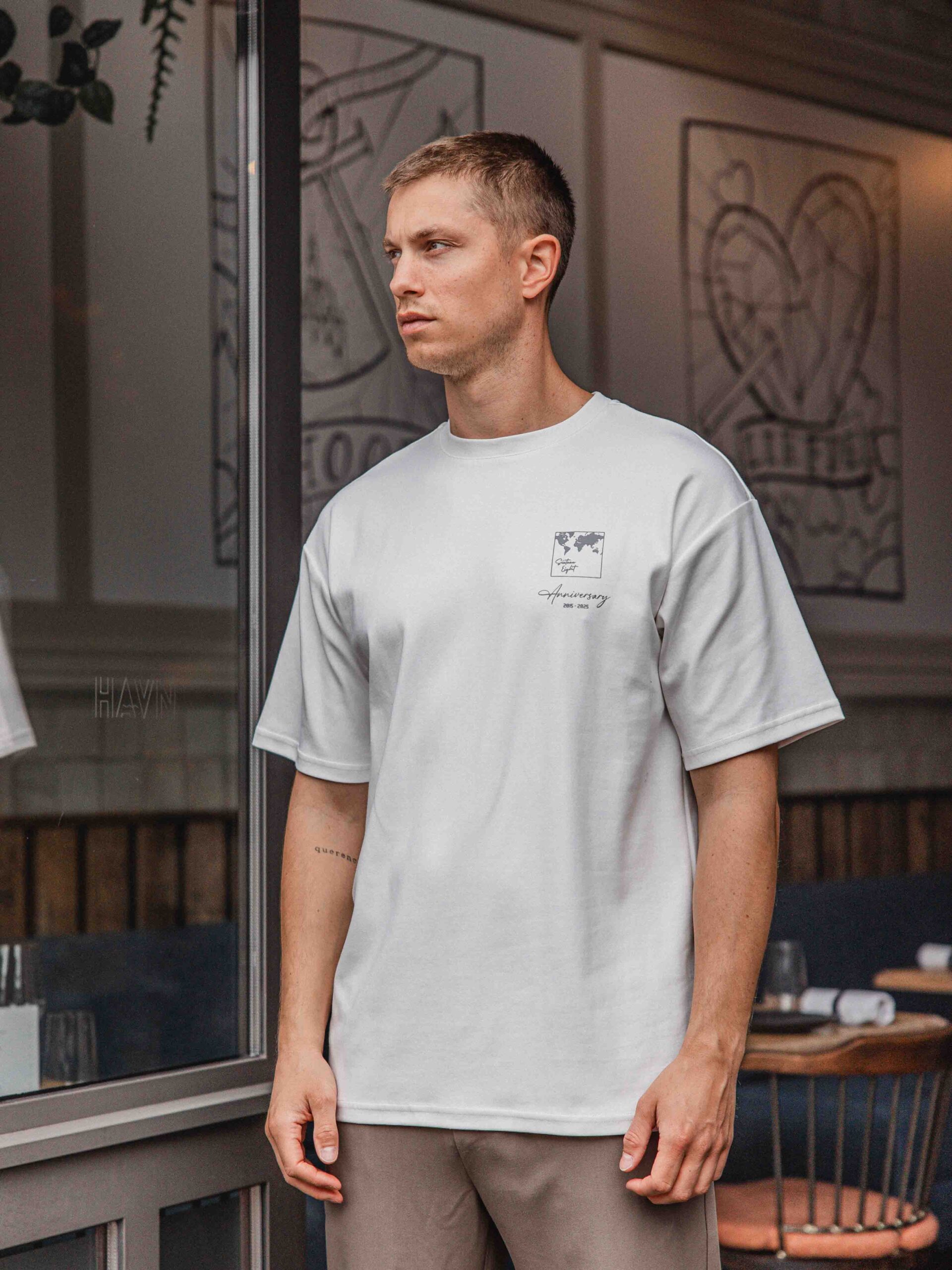 White World Oversized T-shirt 1608 WEAR