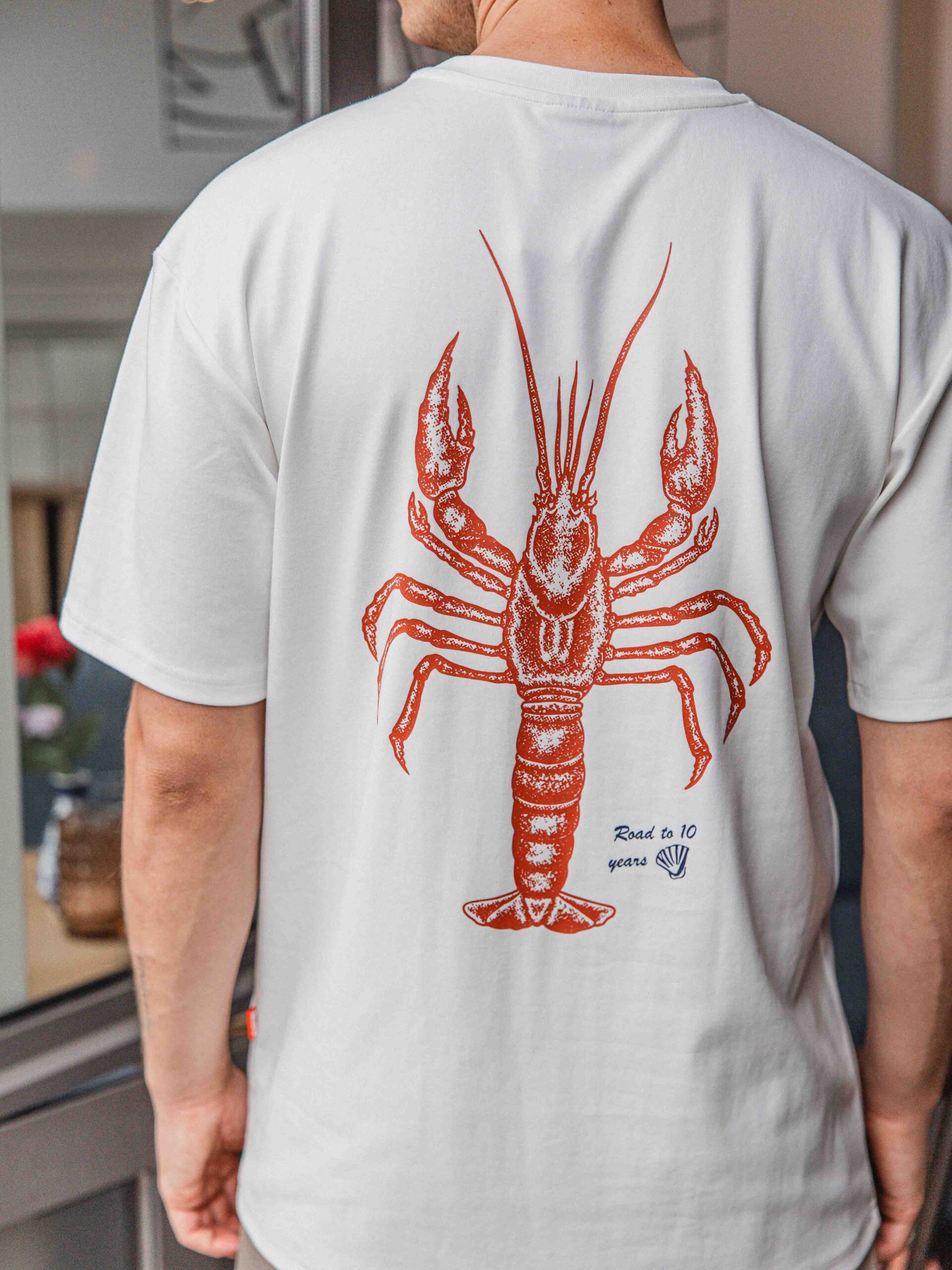 Off White Lobster Oversized T-shirt 1608 WEAR