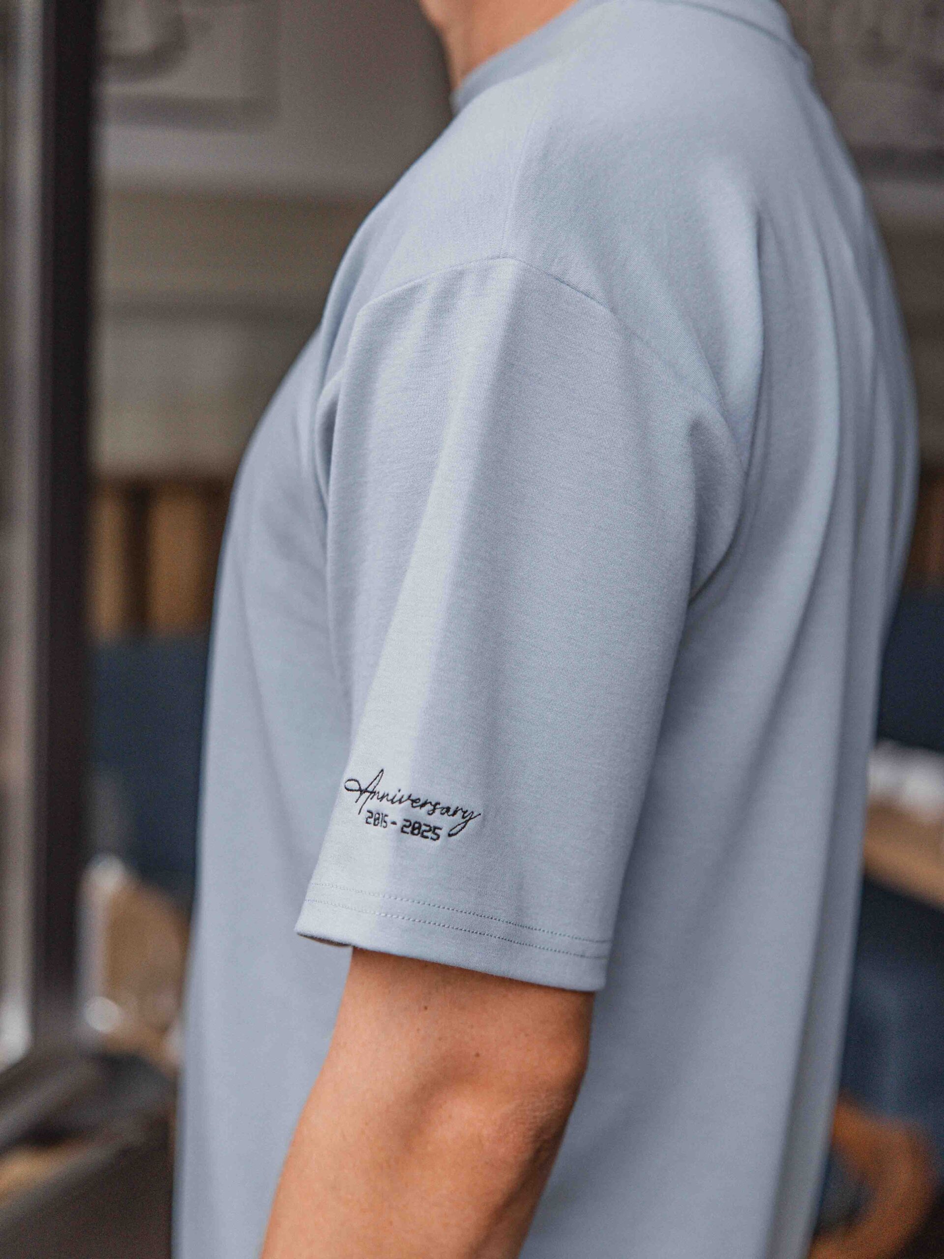 Light Blue Sante Oversized T-shirt 1608 WEAR