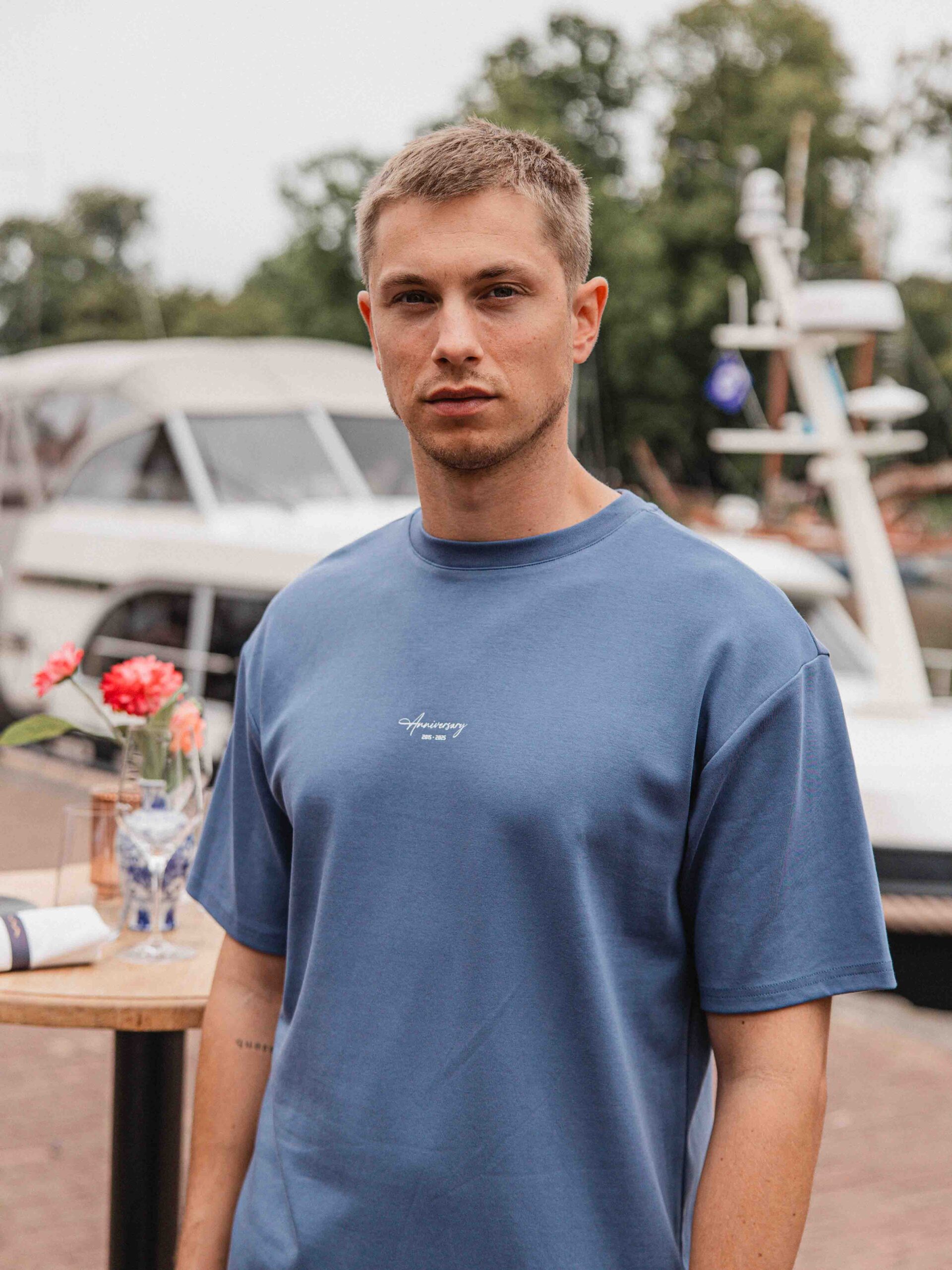 Blue Compass Oversized T-shirt 1608 WEAR