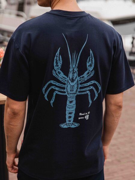 Navy Lobster Oversized T-shirt
