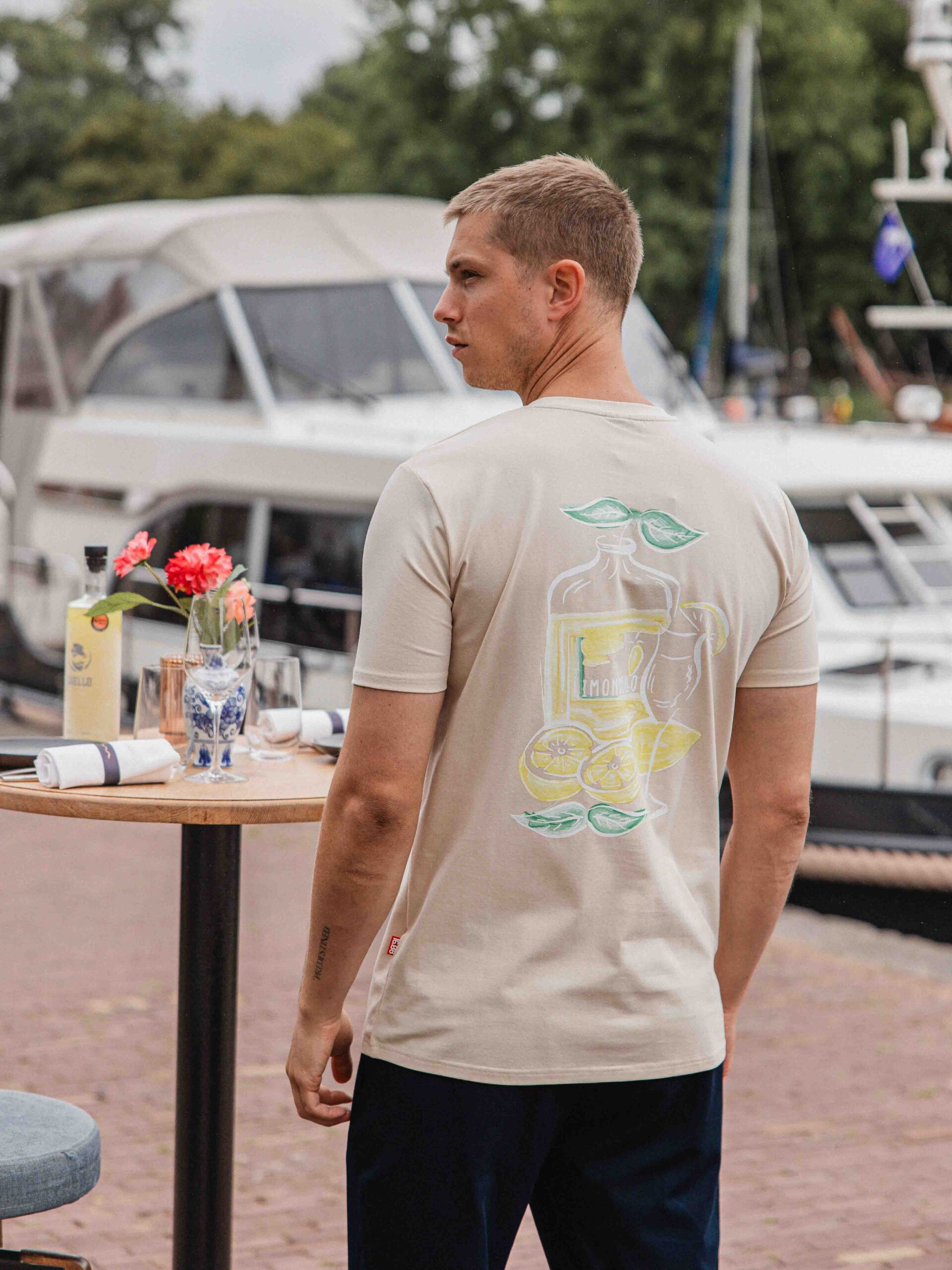 Creme Limoncello Slimfit T-shirt 1608 WEAR
