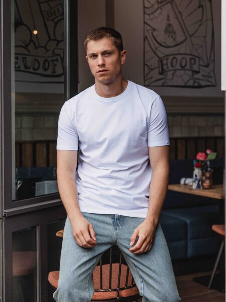 White Slimfit T-shirt