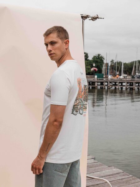 White A’dam Slimfit T-shirt