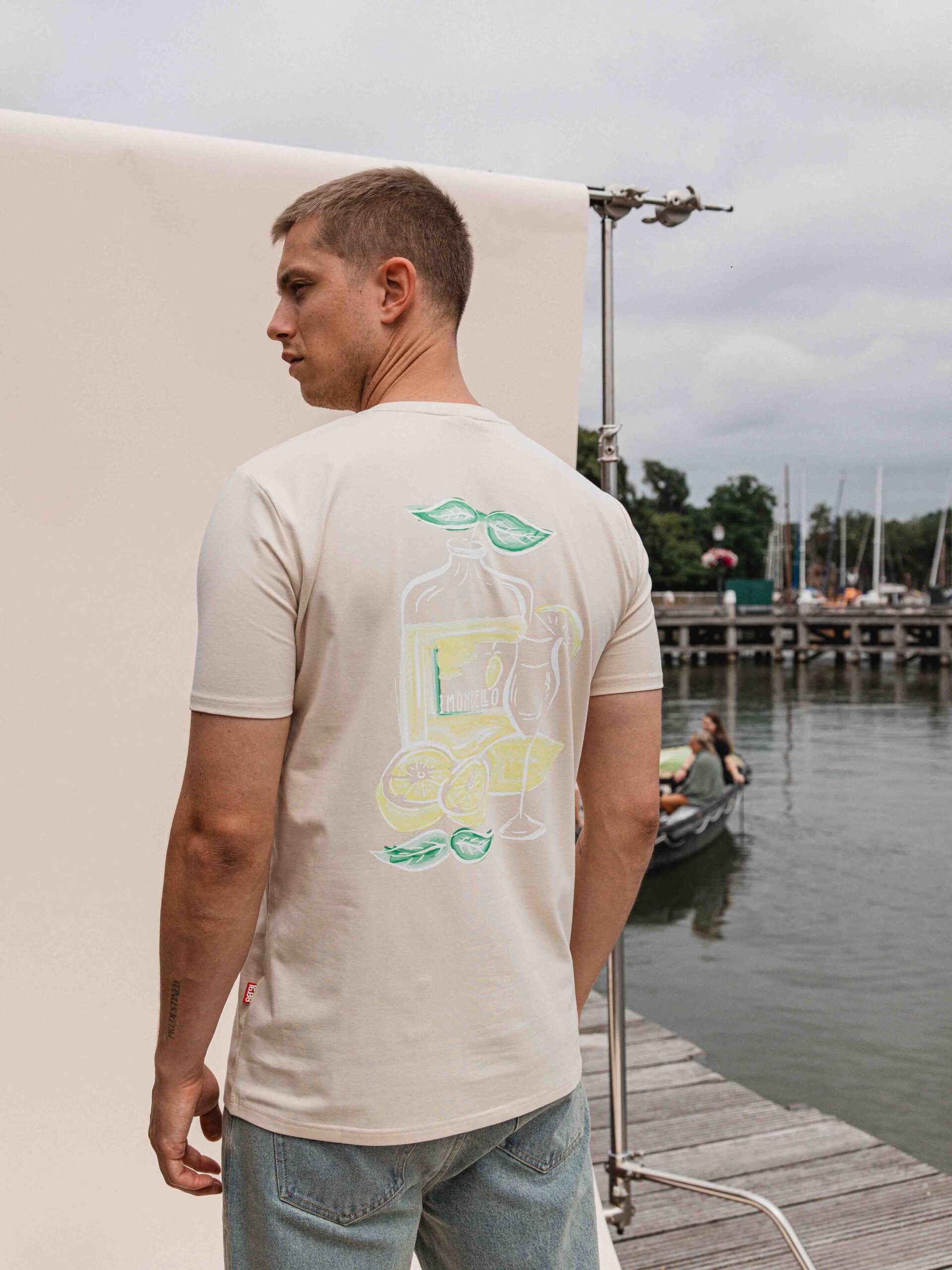 Creme Limoncello Slimfit T-shirt 1608 WEAR