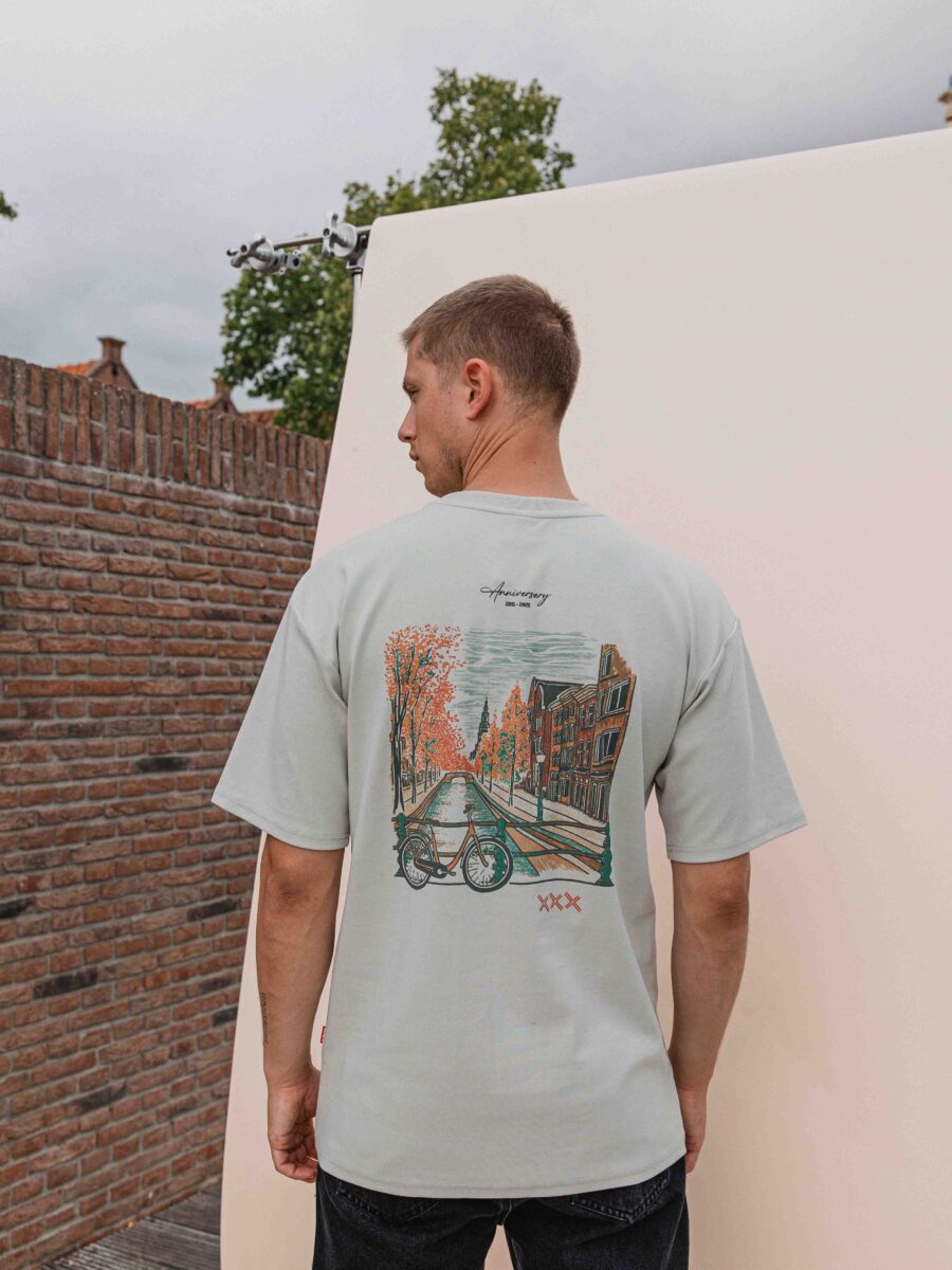 Mint A'dam T-Shirt in Übergröße