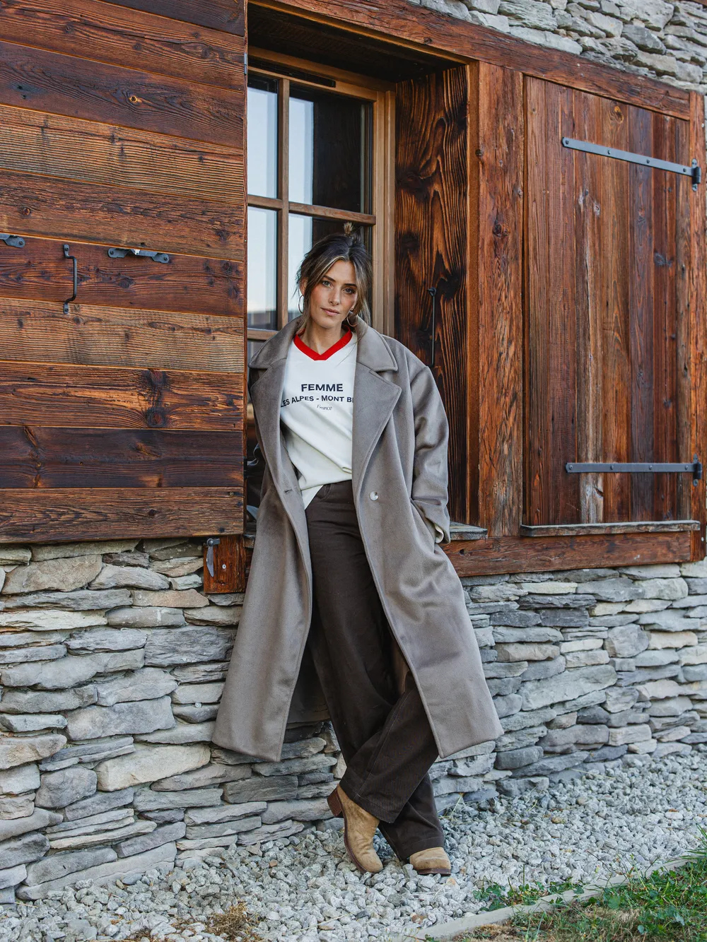 Brown Femme Coat 1608 WEAR