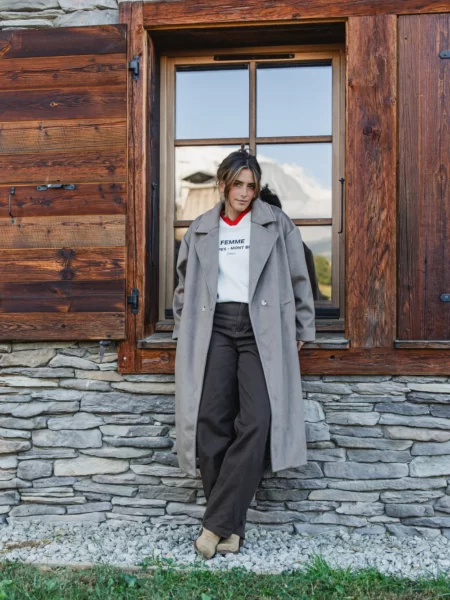 Brown Femme Coat