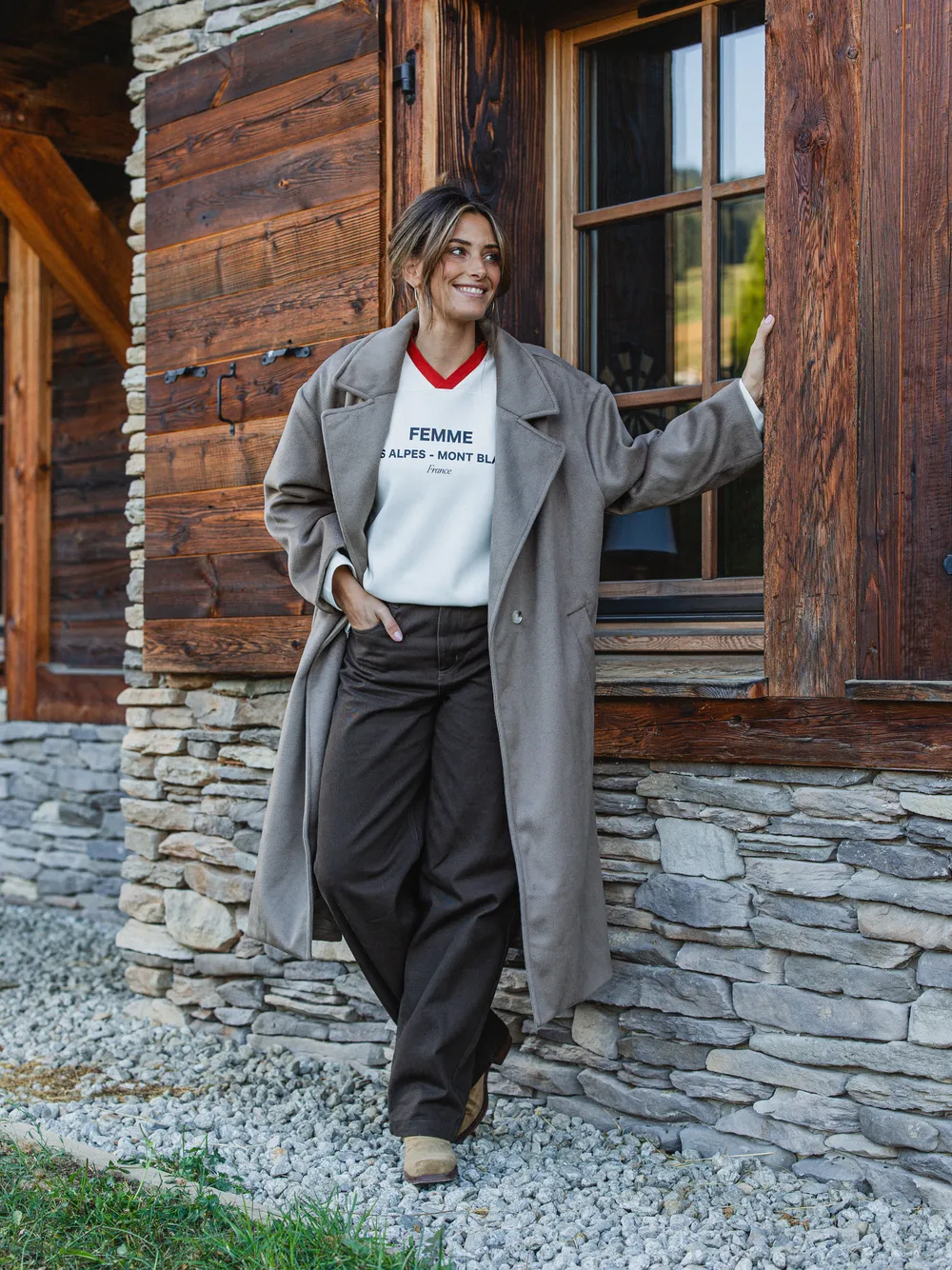 Brown Femme Coat 1608 WEAR