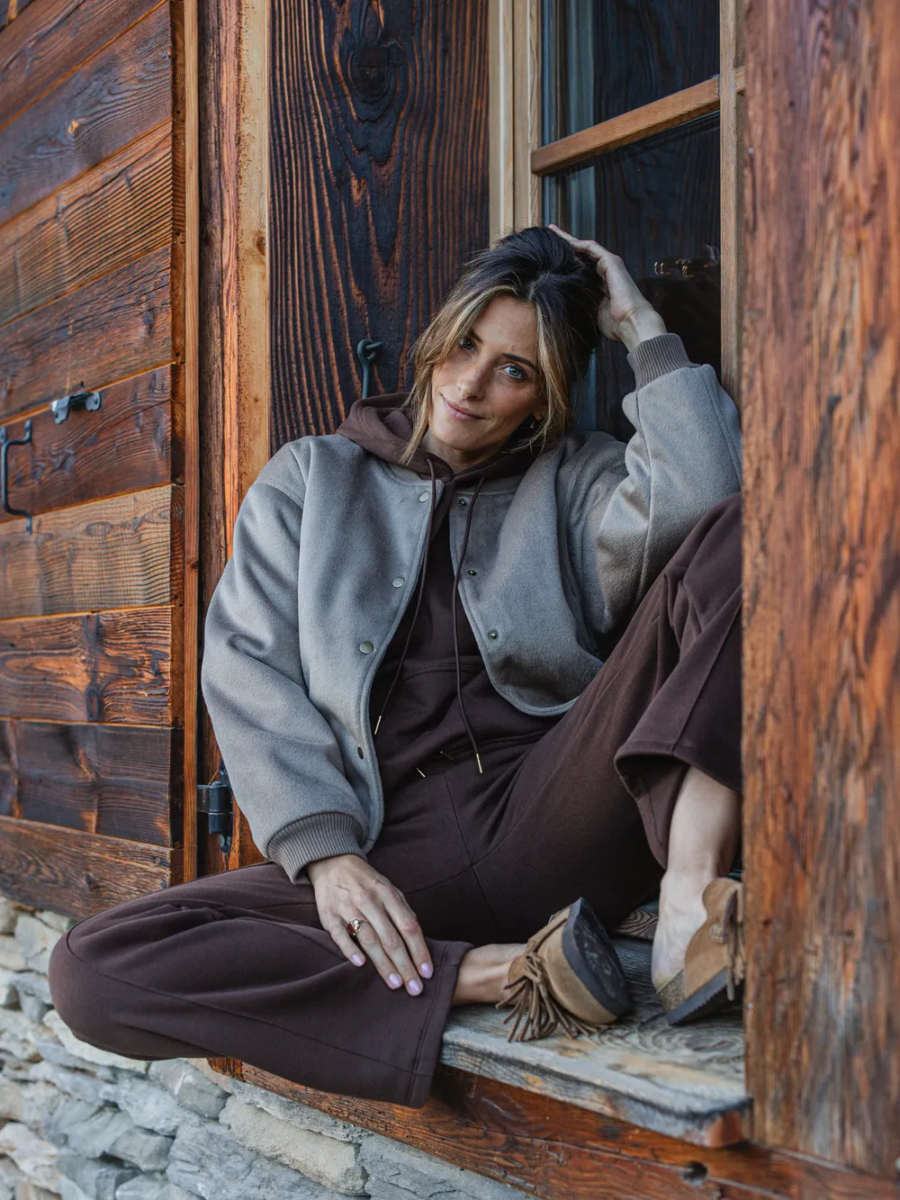 Brown Femme Bomberjack 1608 WEAR