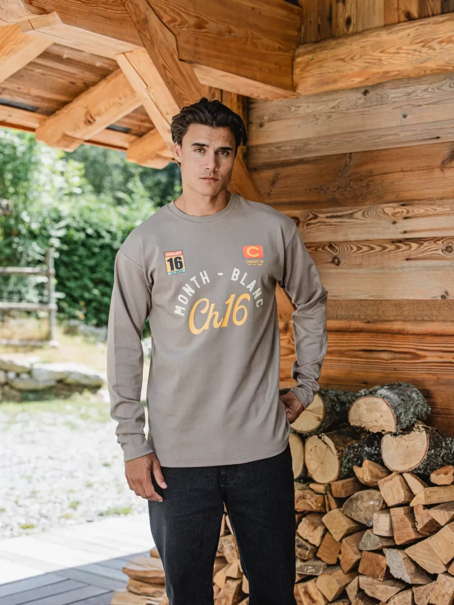 Taupe CH16 Oversized Longsleeve