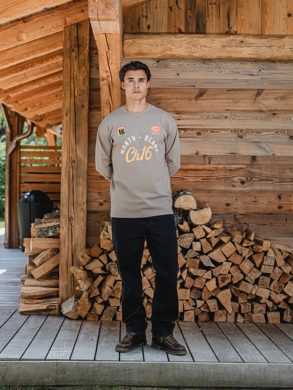 Taupe CH16 Oversized Longsleeve 1608 WEAR