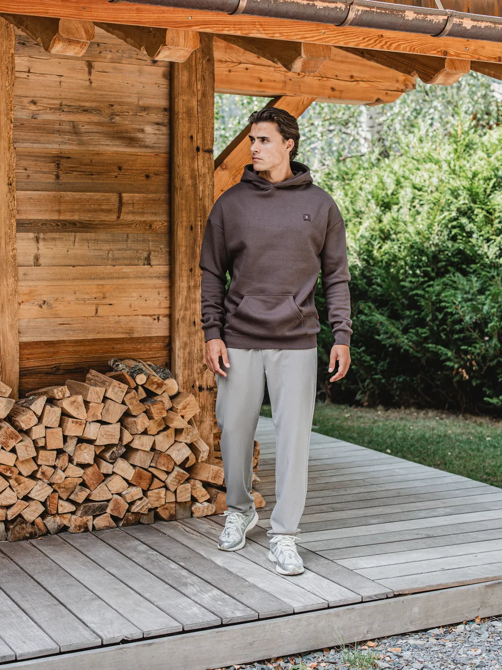 Grey Casual Pantalon 1608 WEAR