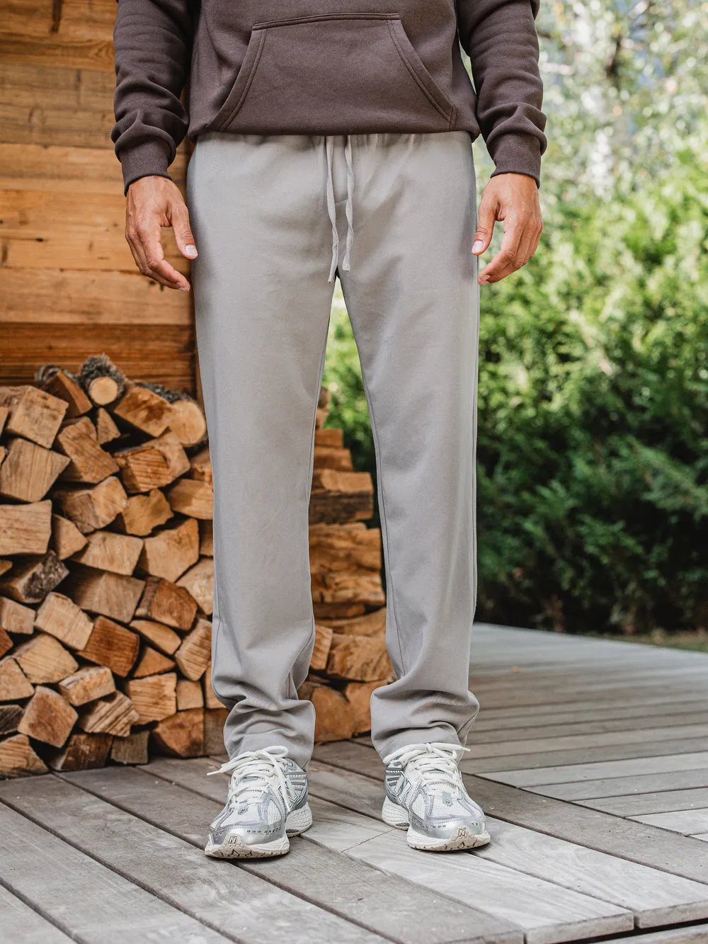 Grey Casual Pantalon 1608 WEAR