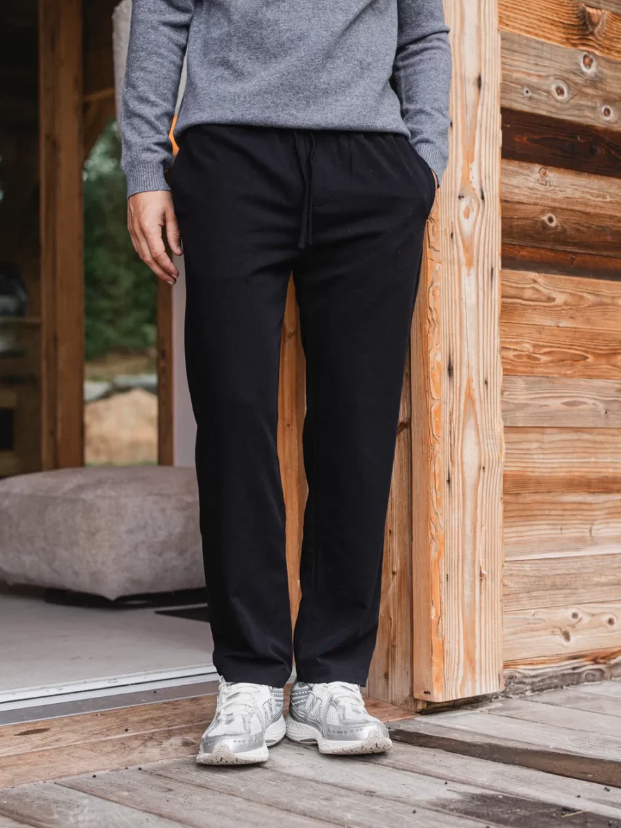 Black Casual Pantalon