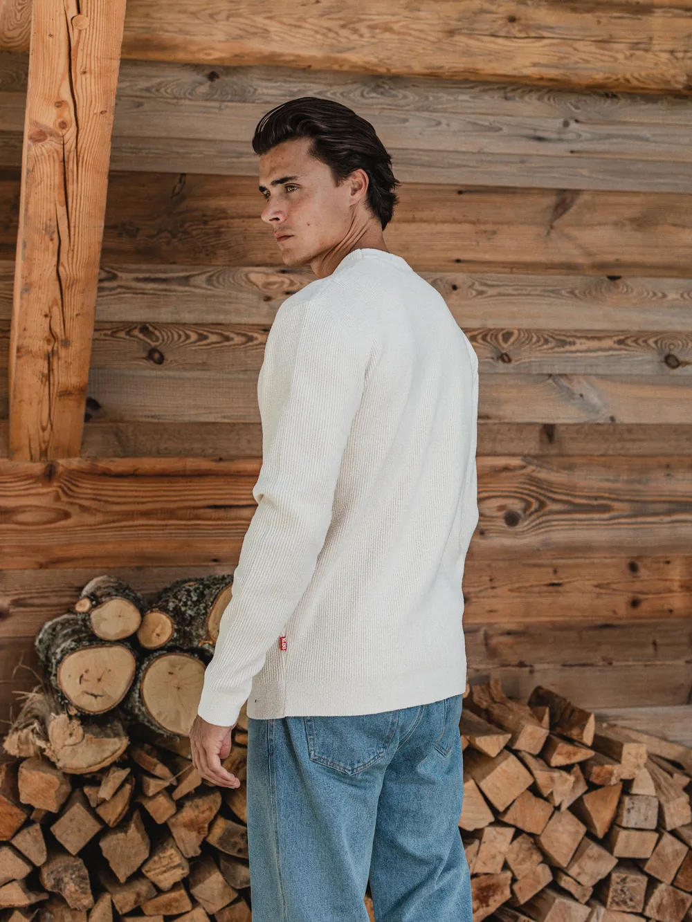 Off White Soft Knit Pullover 1608 WEAR