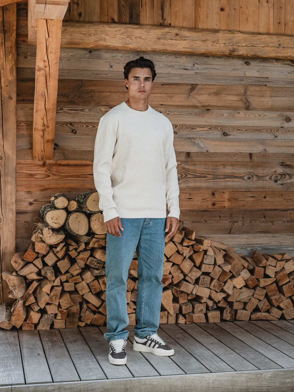 Off White Soft Knit Pullover 1608 WEAR