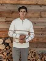 Off White Stripe Sweater