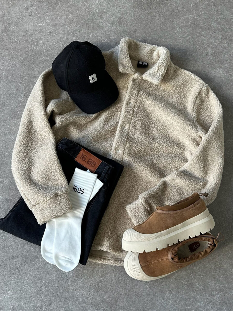 Beige Teddy Outfit 1608 WEAR